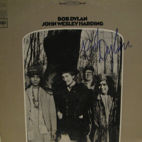 Bob Dylan: Hand Signed "John Wesley Harding" LP