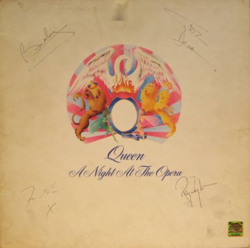 Fully Hand Signed A Night At The Opera LP