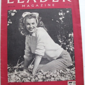 Marilyn Monroe Leader Magazine April 13 1946