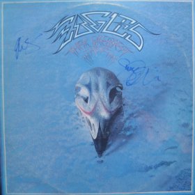 Eagles Autographed LP