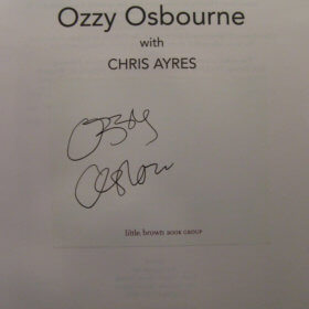 Ozzy Osbourne Autograph