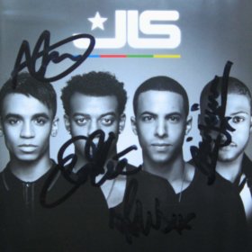 JLS JLS CD PERSONALLY SIGNED/AUTOGRAPHED FRAMED PRESENTATION.ASTON MARVIN JB 