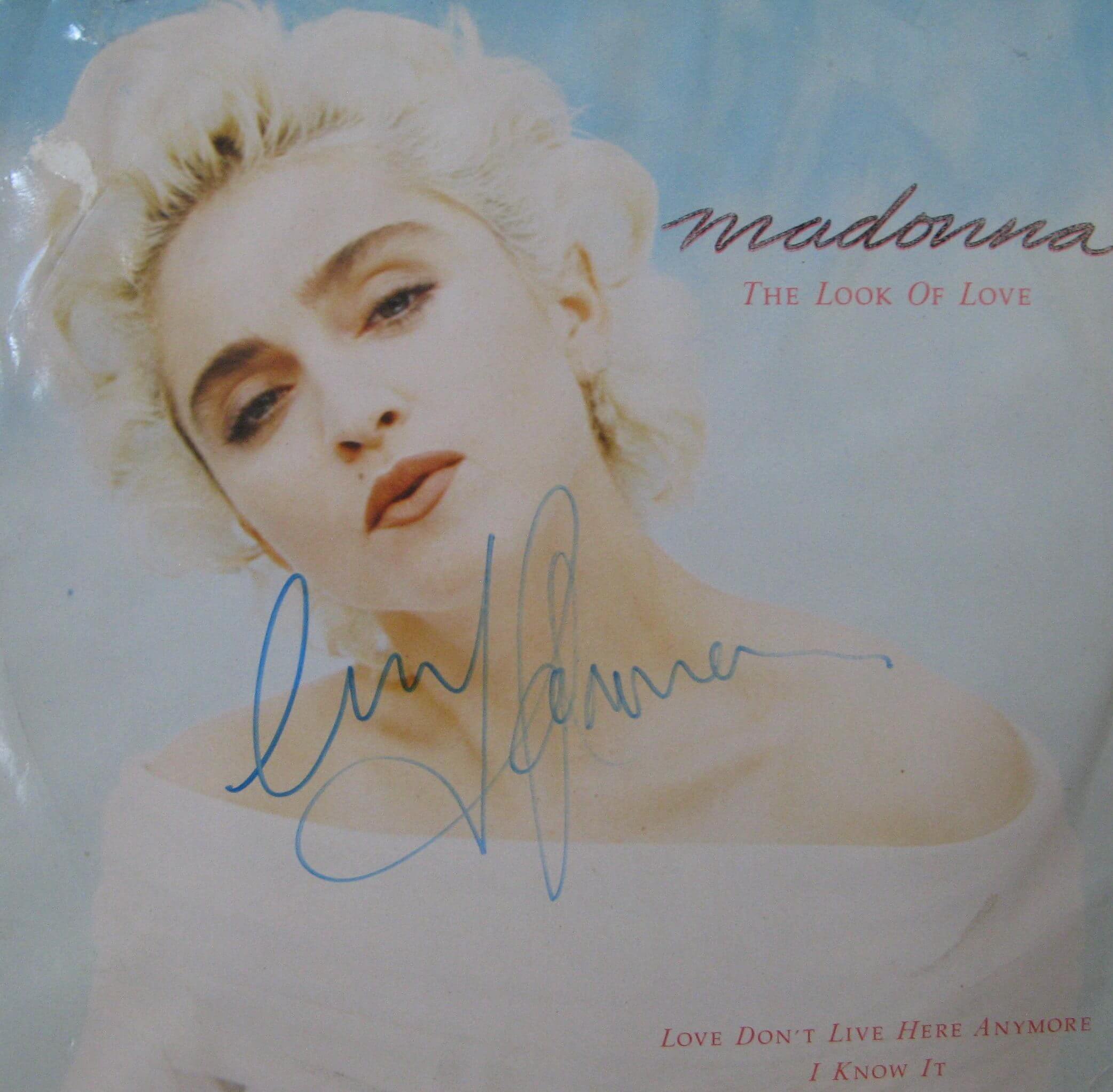Madonna: Hand Signed Music CD - Presley Collectibles