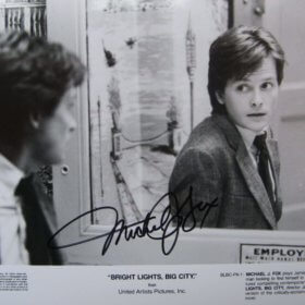 Michael J Fox Autograph