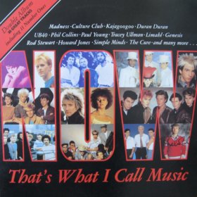 Phil Collins Hand Signed Now That's What I Call Music Vol 1 LP