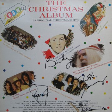 Fully Hand Signed The Christmas Album LP