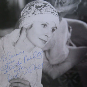 Sarah Miles Autograph