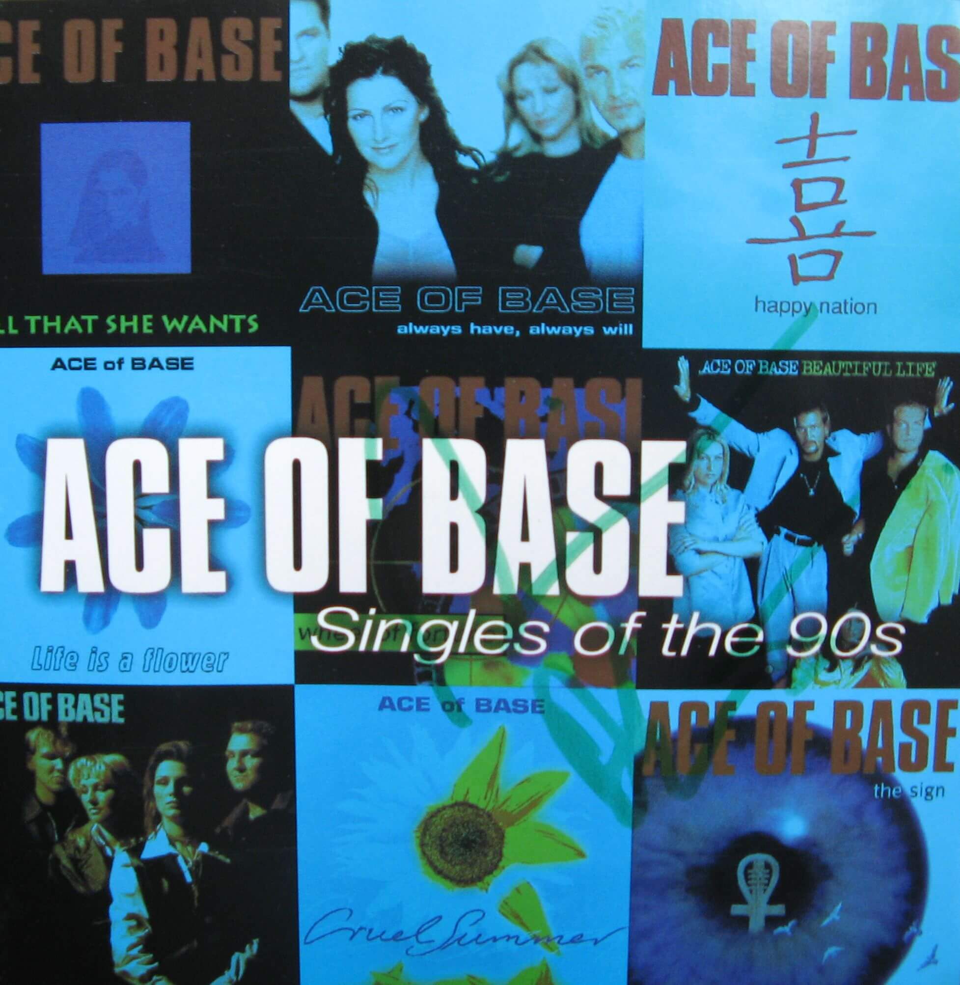 Ace Of Base Linn Berggren Signed Singles Of The 90s Cd Presley Collectibles
