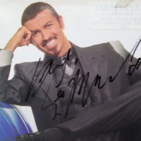 George Michael Autograph