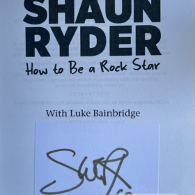 Shaun Ryder Autograph