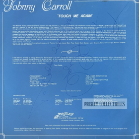 Johnny Carroll Autograph