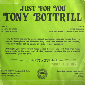 Tony Bottrill Autograph