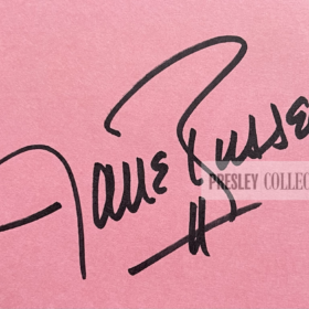 Jane Russell Autograph