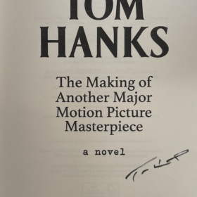 Tom Hanks Autographed Book