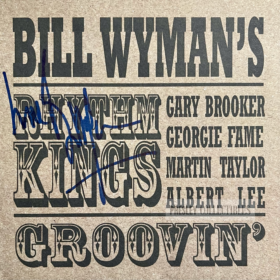 Bill Wyman Groovin' Autographed