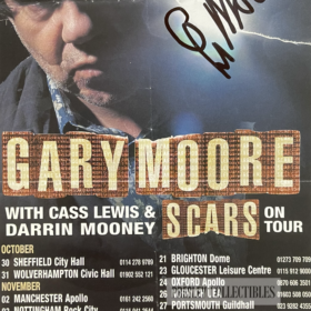 Gary Moore Autograph