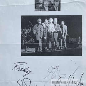 Dave, Dee, Dozy, Beaky, Mick & Tich Signed Paper