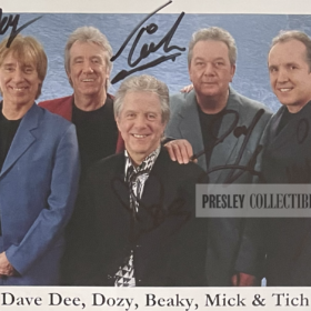 Dave, Dee, Dozy, Beaky, Mick & Tich Autographed Promo Photo